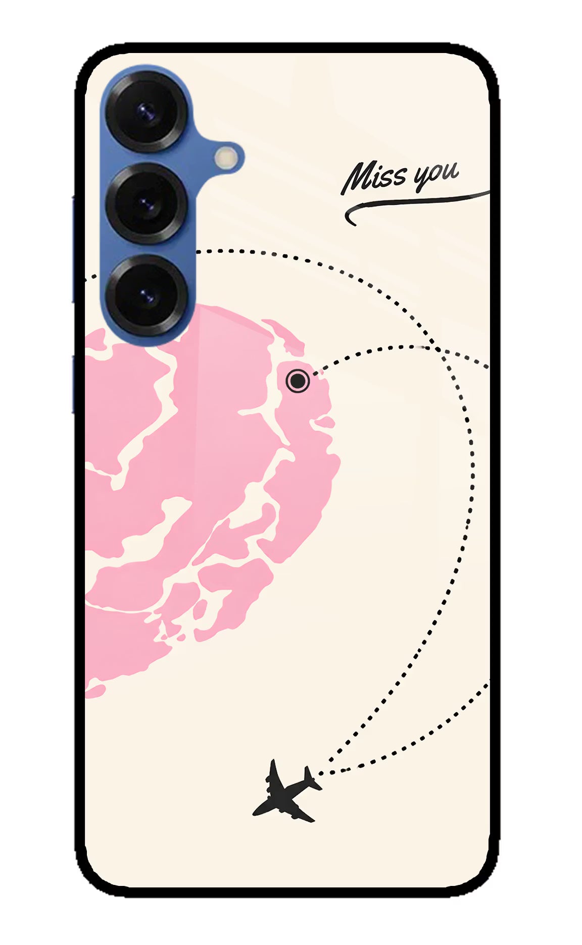 Miss Orbit Samsung S25 Glass Case