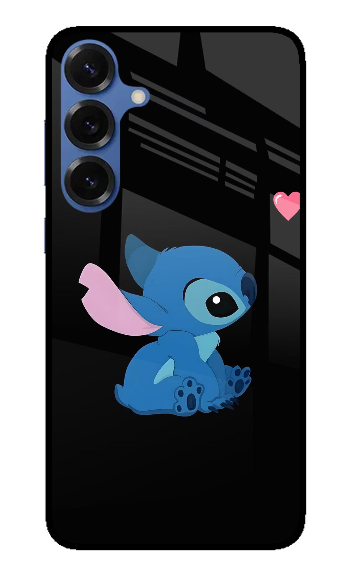 Stitch Crush Samsung S25 Glass Case