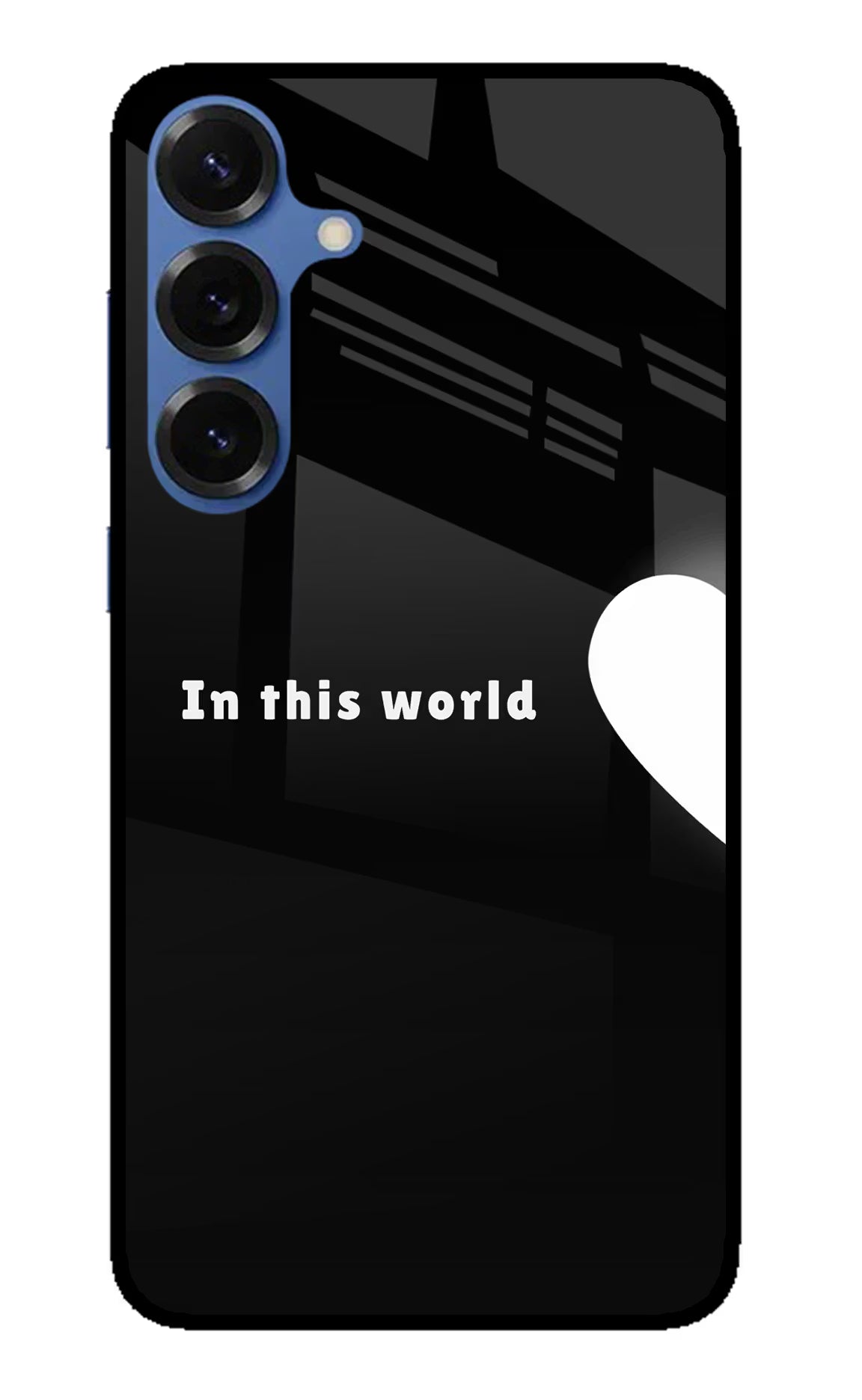 This World Samsung S25 Glass Case