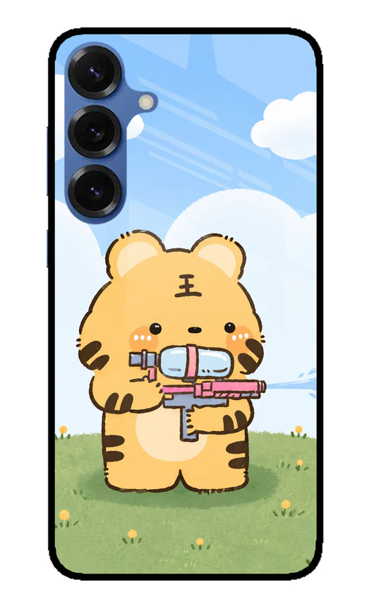 Tiger Treat Samsung S25 Glass Case