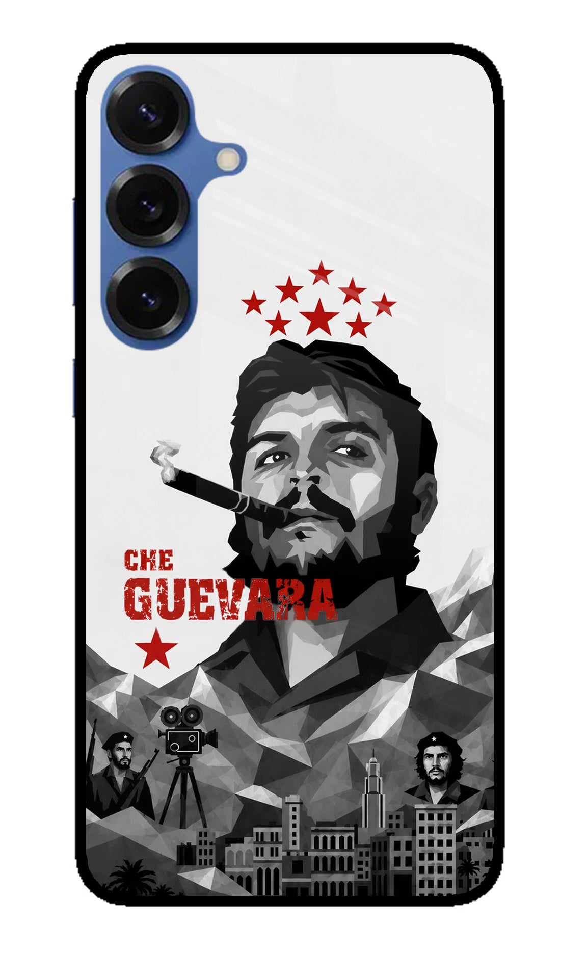 Che Guevara Iconic Samsung S25 Glass Case
