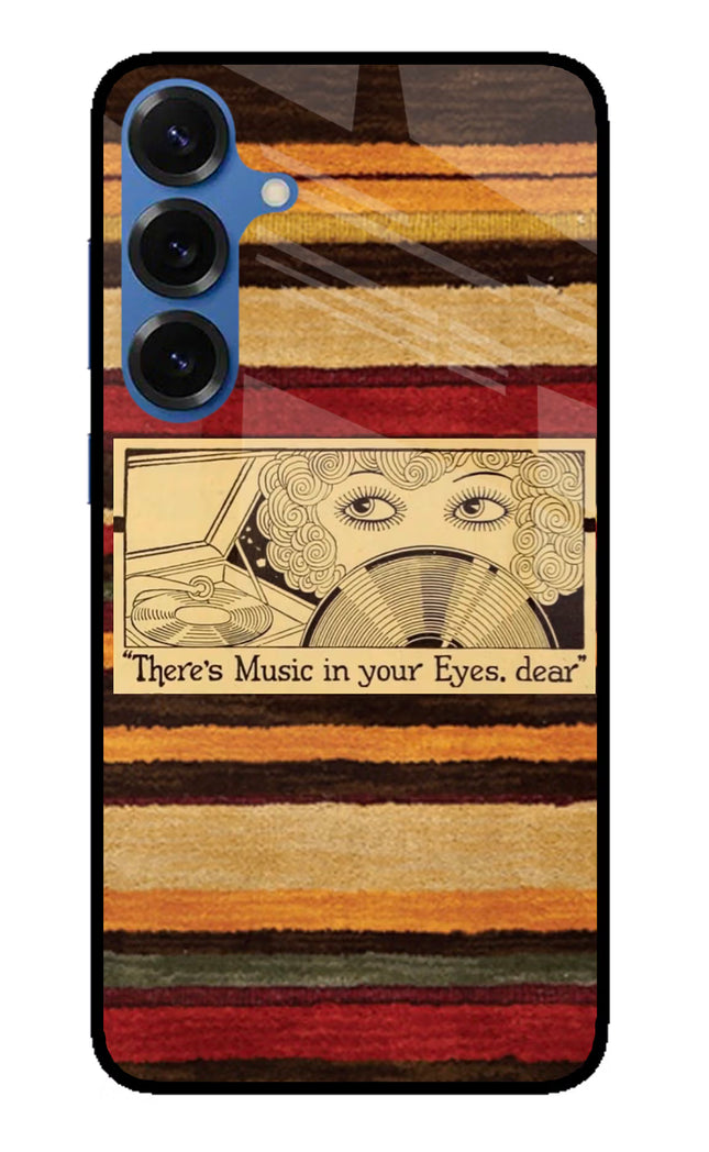 Vinyl Stripes Samsung S25 Glass Case