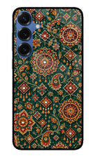Green Pataka Samsung S25 Glass Case