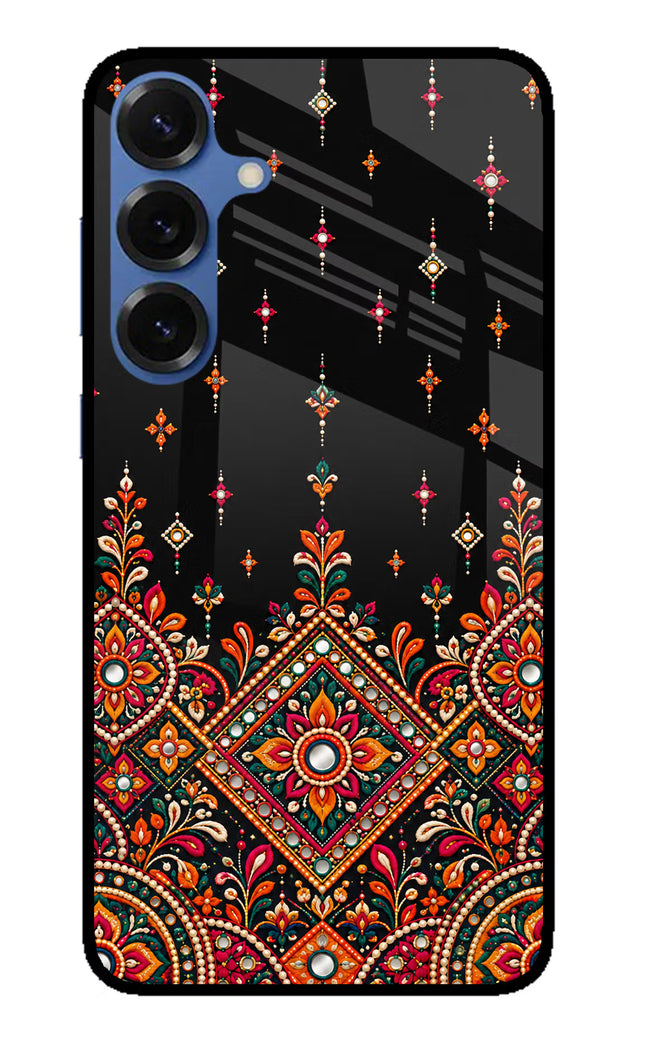 Noir Mehfil Samsung S25 Glass Case
