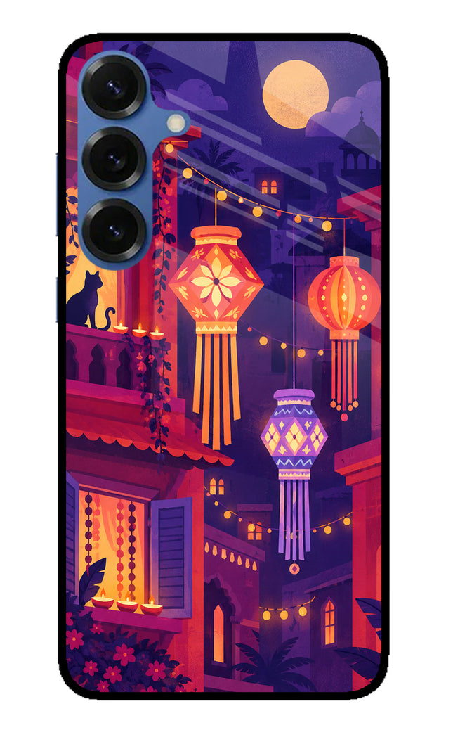 Lantern Lane Samsung S25 Glass Case
