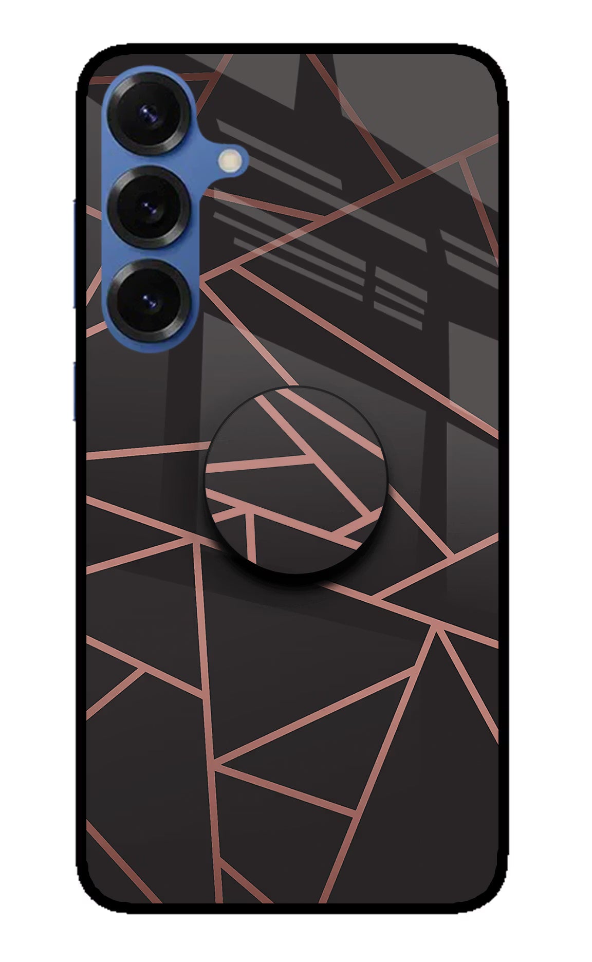 Geometric Pattern Samsung S25 Pop Case by Casekaro