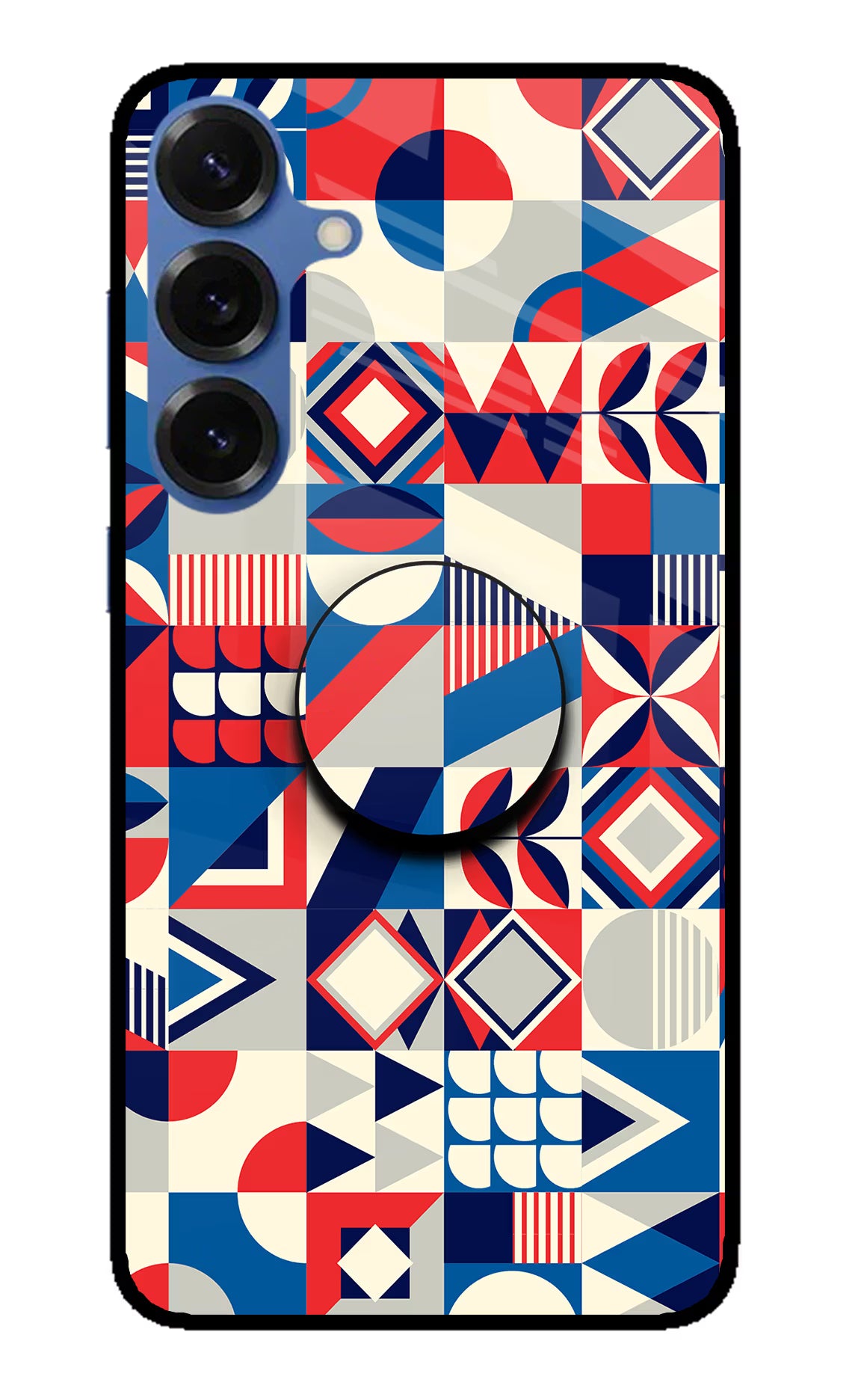 Colorful Pattern Samsung S25 Pop Case by Casekaro
