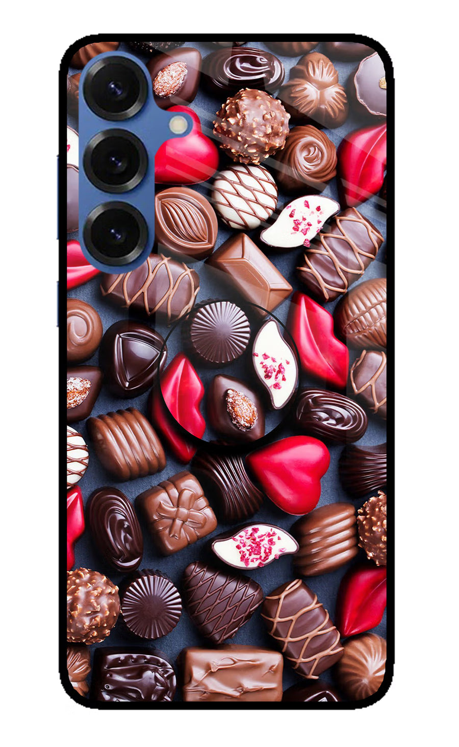 Chocolates Samsung S25 Pop Case, Metal case