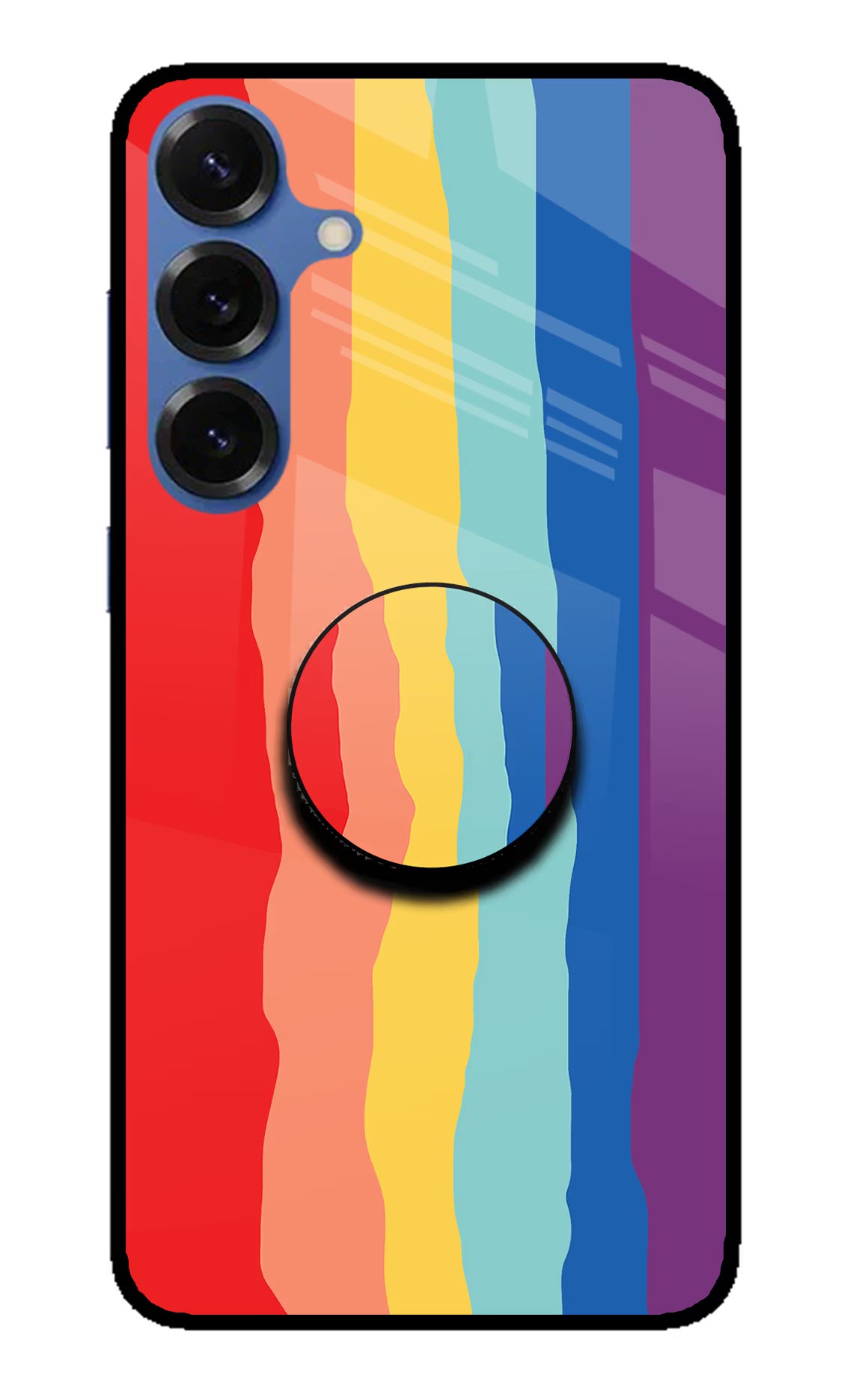 Rainbow Samsung S25 Pop Case by Casekaro