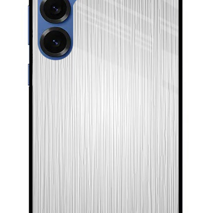 Wooden Grey Texture Samsung S25 Plus Glass Case