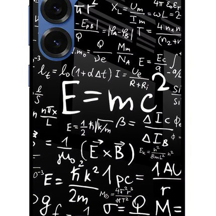 Physics Formula Samsung S25 Plus Glass Case