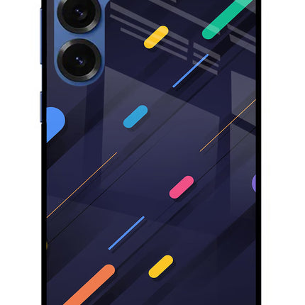 Abstract Design Samsung S25 Plus Glass Case