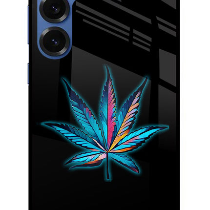 Weed Samsung S25 Plus Glass Case