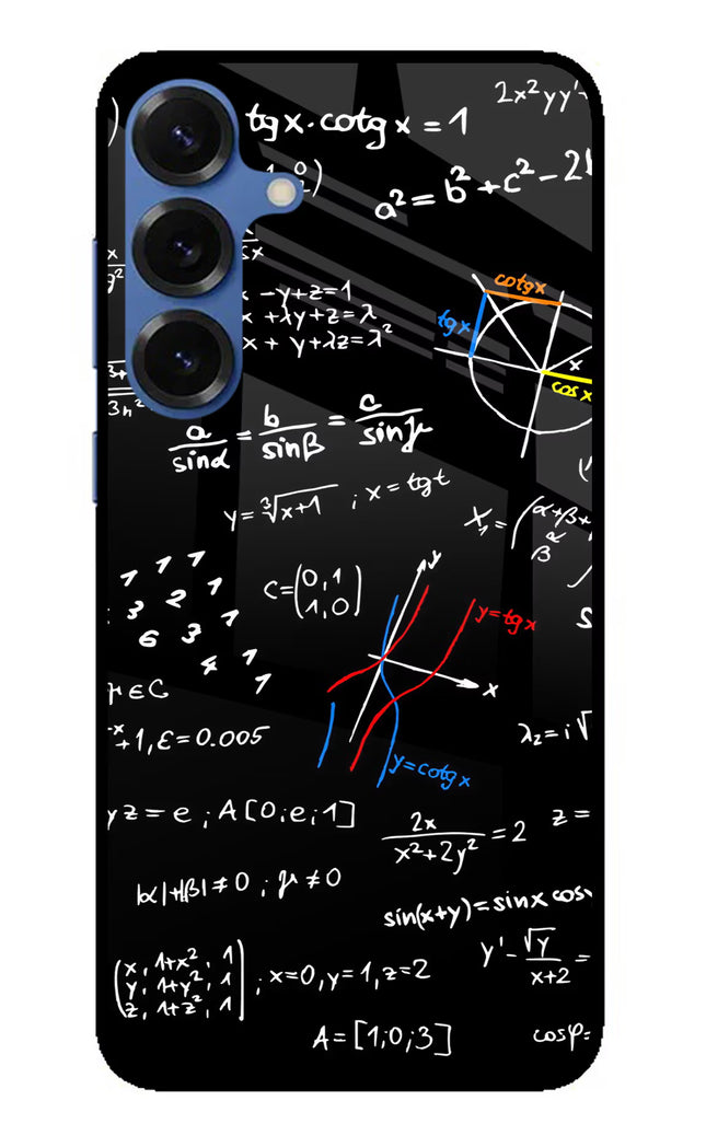Mathematics Formula Samsung S25 Plus Glass Case