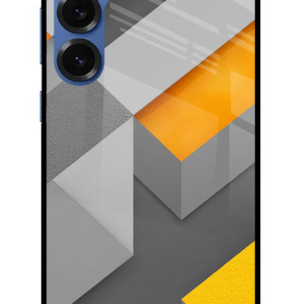 Abstract Samsung S25 Plus Glass Case