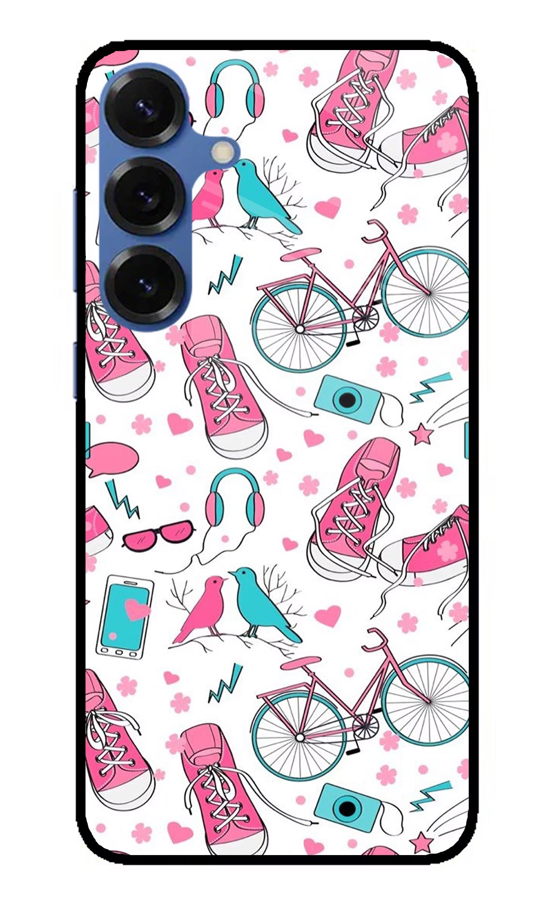 Artwork Samsung S25 Plus Glass Case Back Cover by Casekaro