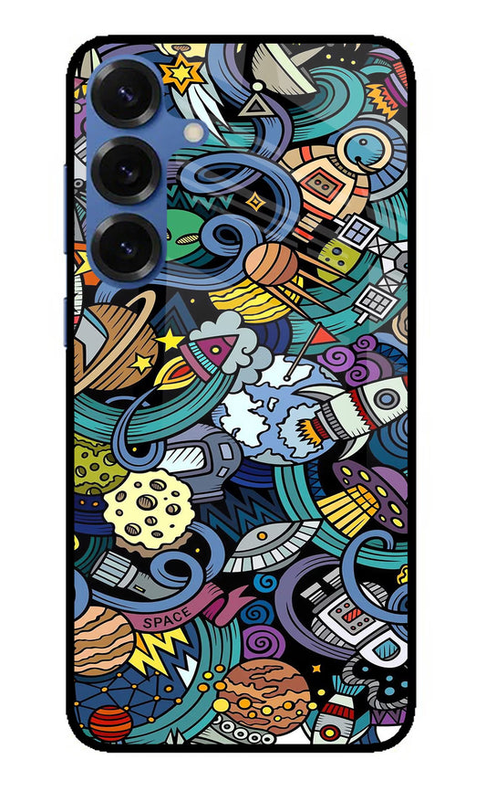 Space Abstract Samsung S25 Plus Glass Case
