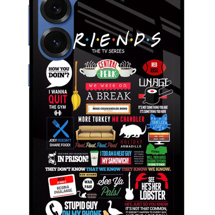 FRIENDS Samsung S25 Plus Glass Case