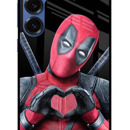 Deadpool Samsung S25 Plus Glass Case