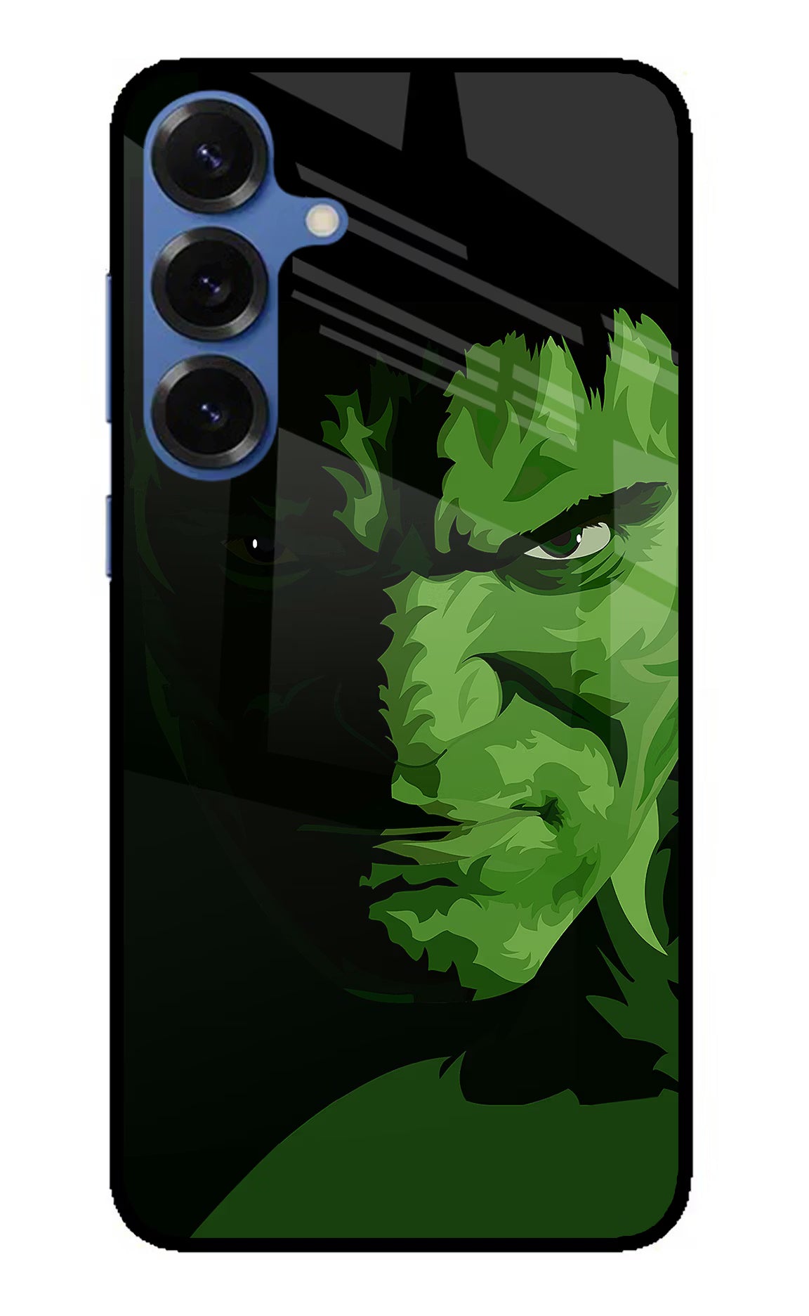 HULK Samsung S25 Plus Glass Case Back Cover by Casekaro