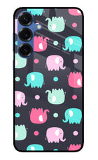 Elephants Samsung S25 Plus Glass Case