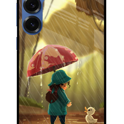 Rainy Day Samsung S25 Plus Glass Case