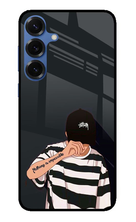 Aesthetic Boy Samsung S25 Plus Glass Case