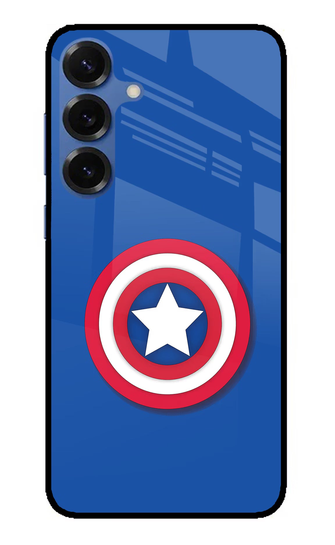 Shield Samsung S25 Plus Glass Case Back Cover by Casekaro