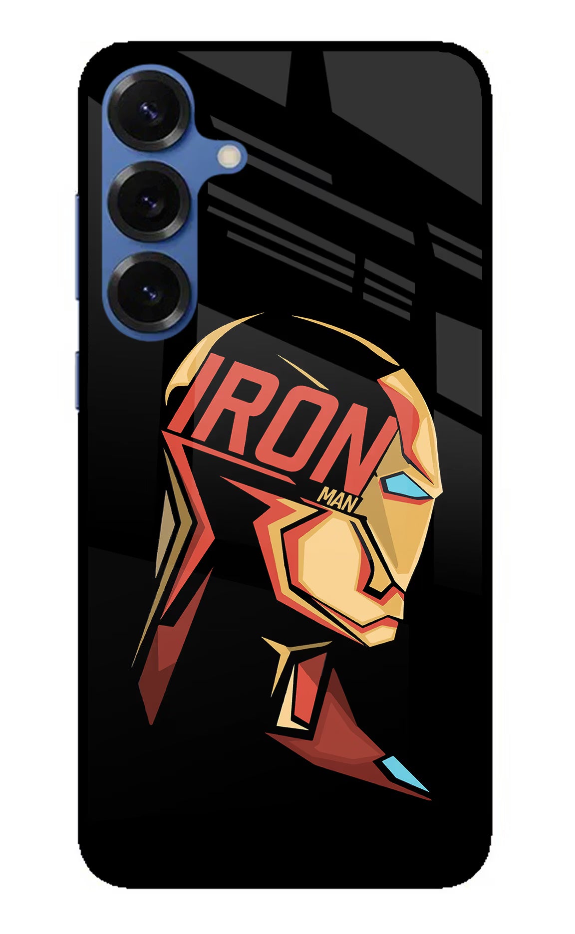 IronMan Samsung S25 Plus Glass Case Back Cover by Casekaro