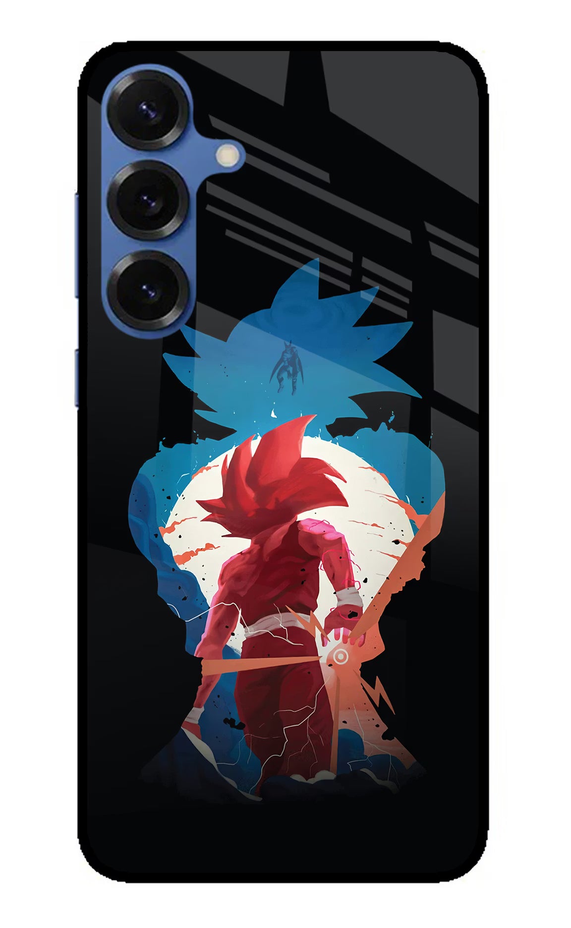 Goku Samsung S25 Plus Glass Case Back Cover by Casekaro
