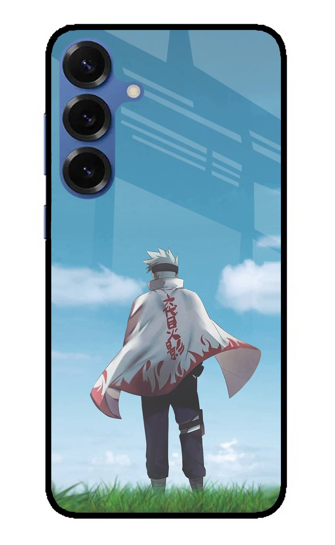 Kakashi Samsung S25 Plus Glass Case Back Cover by Casekaro