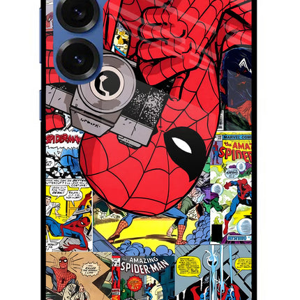 Spider Man Samsung S25 Plus Glass Case