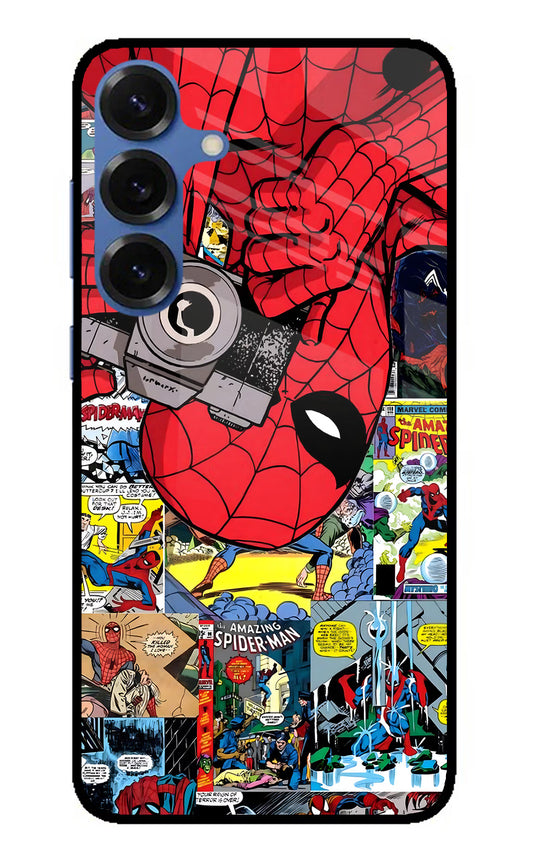 Spider Man Samsung S25 Plus Glass Case