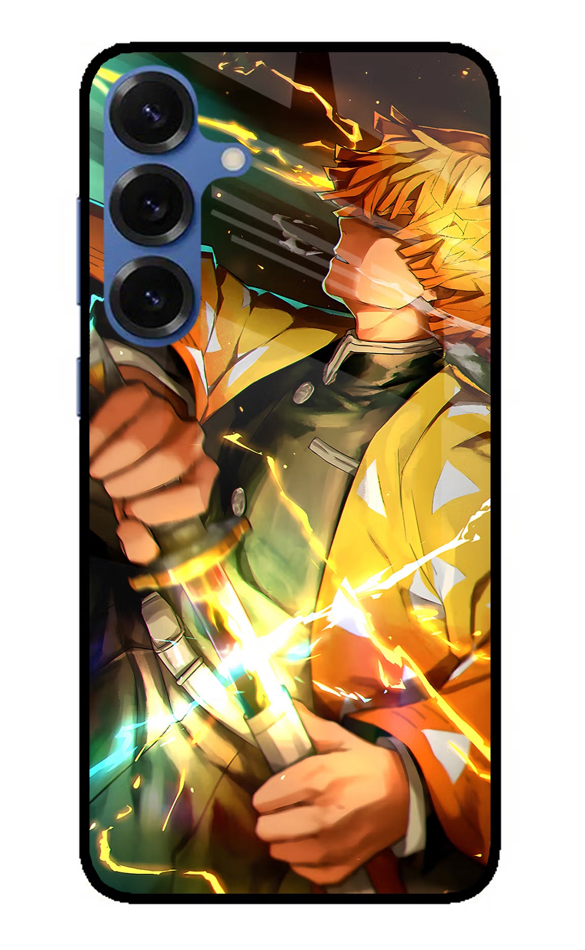 Demon Slayer Samsung S25 Plus Glass Case