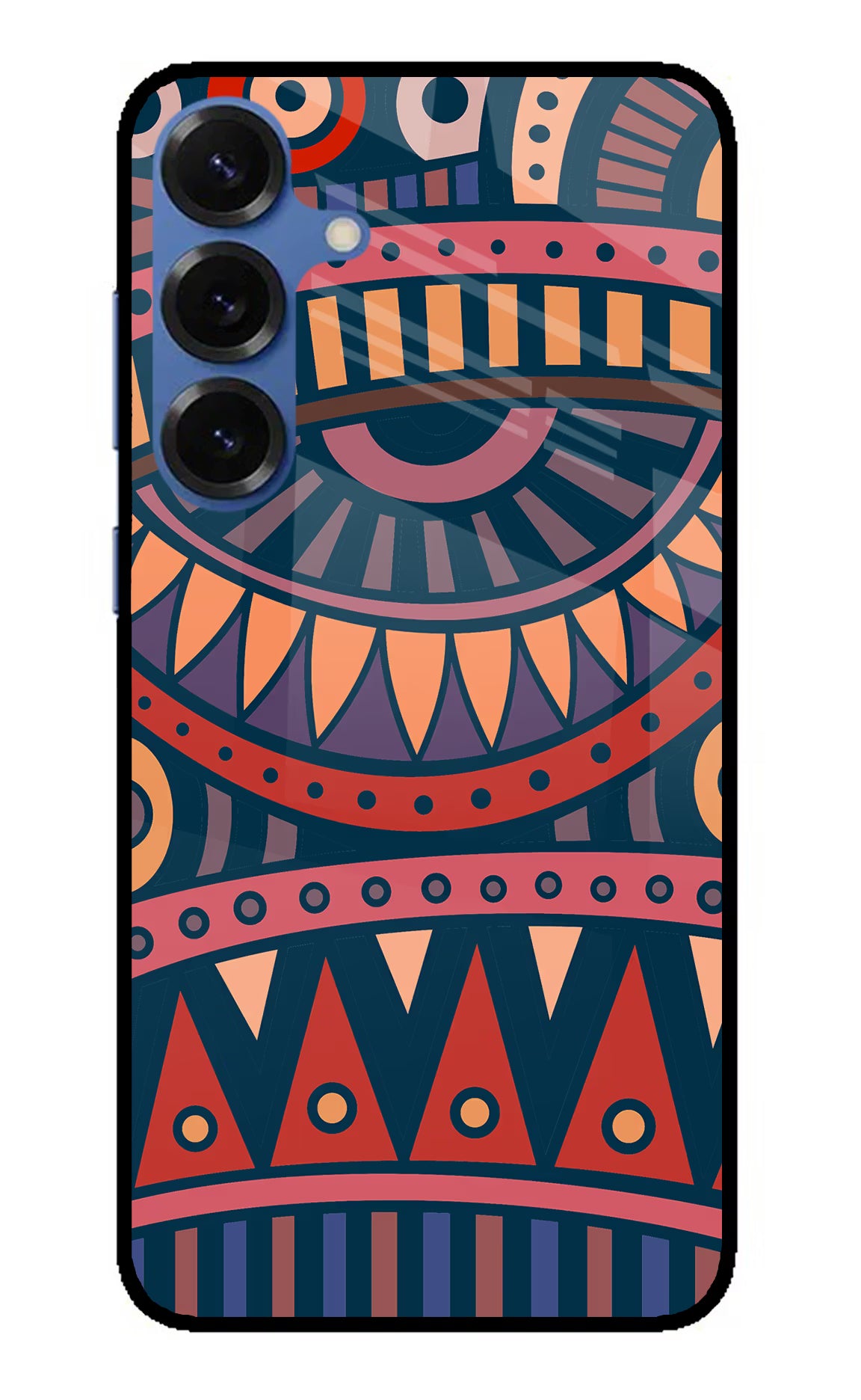 African Culture Design Samsung S25 Plus Glass Case