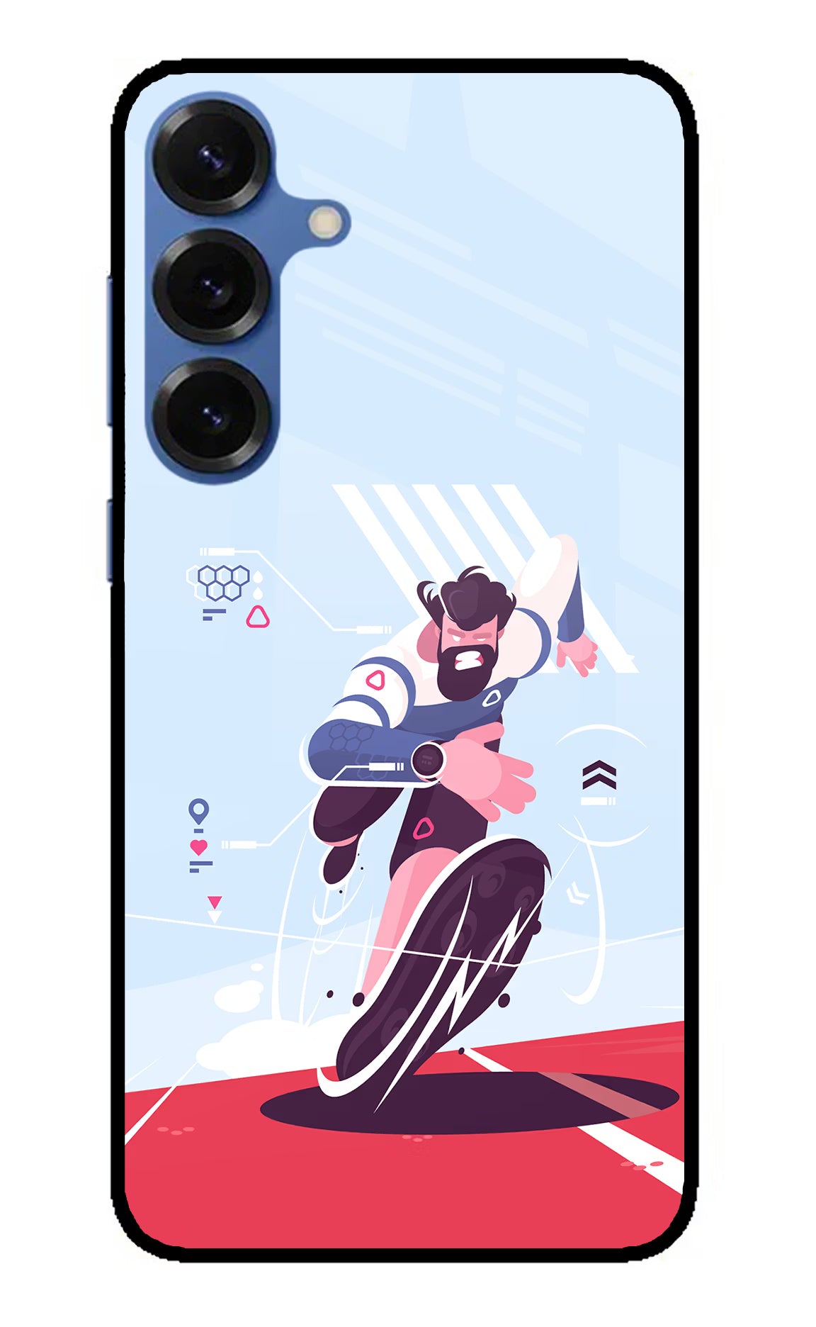 Run Pro Samsung S25 Plus Glass Case