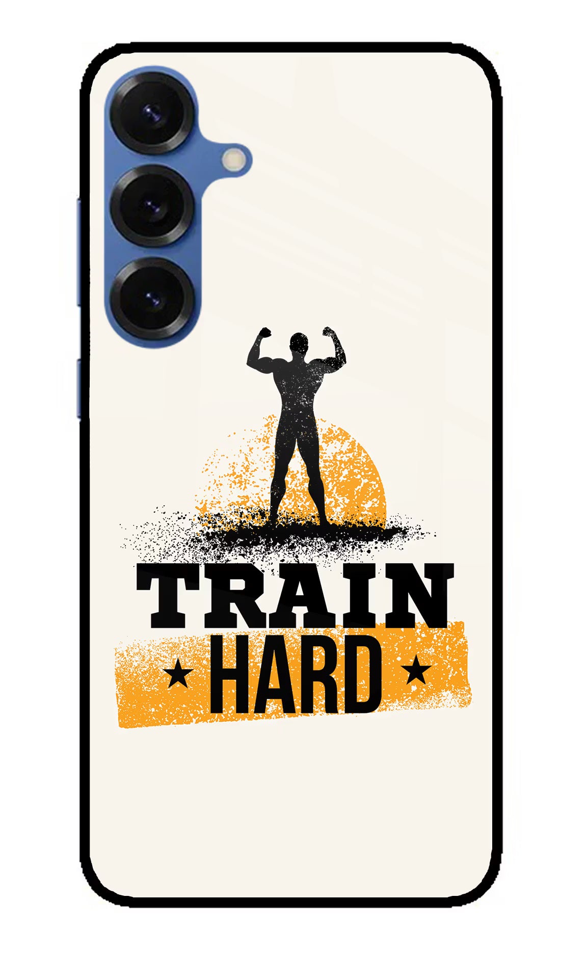 Train Hard Samsung S25 Plus Glass Case