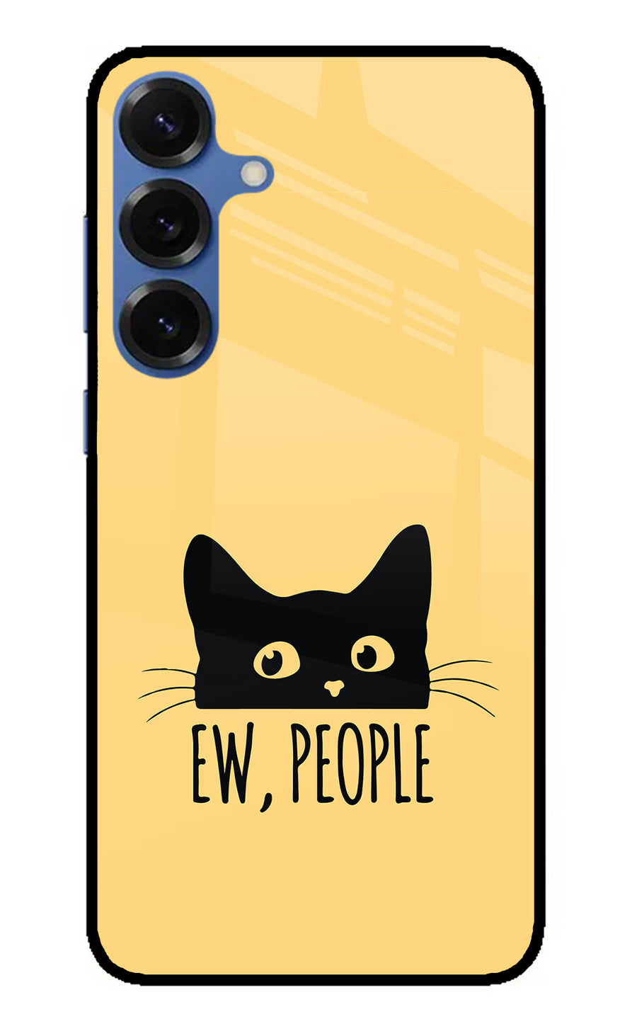 Ew People Catitude Samsung S25 Plus Back Cover, Metal case