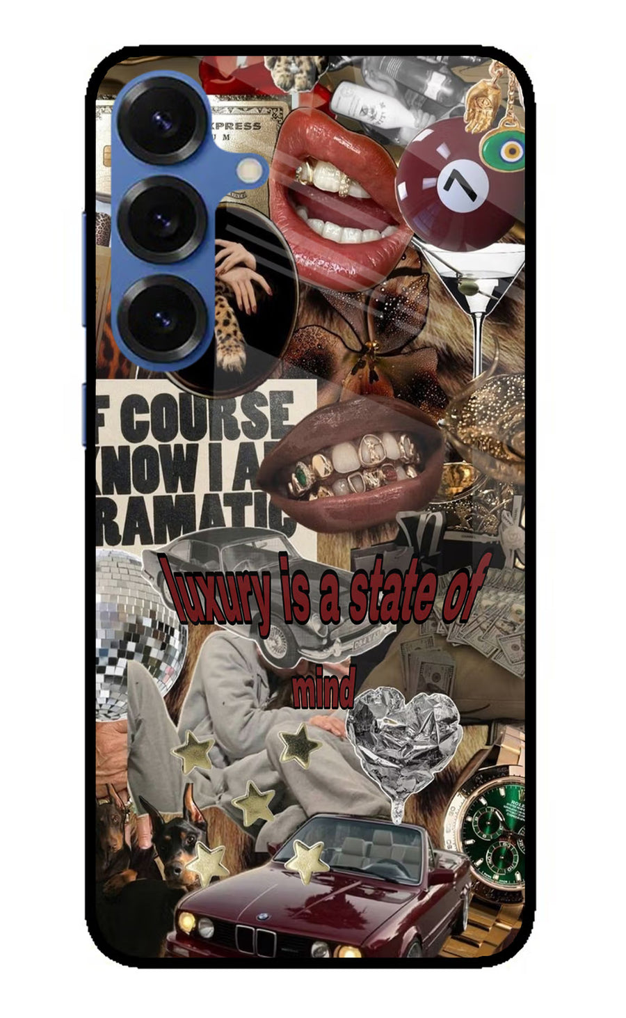 Luxury Samsung S25 Plus Back Cover, Metal case