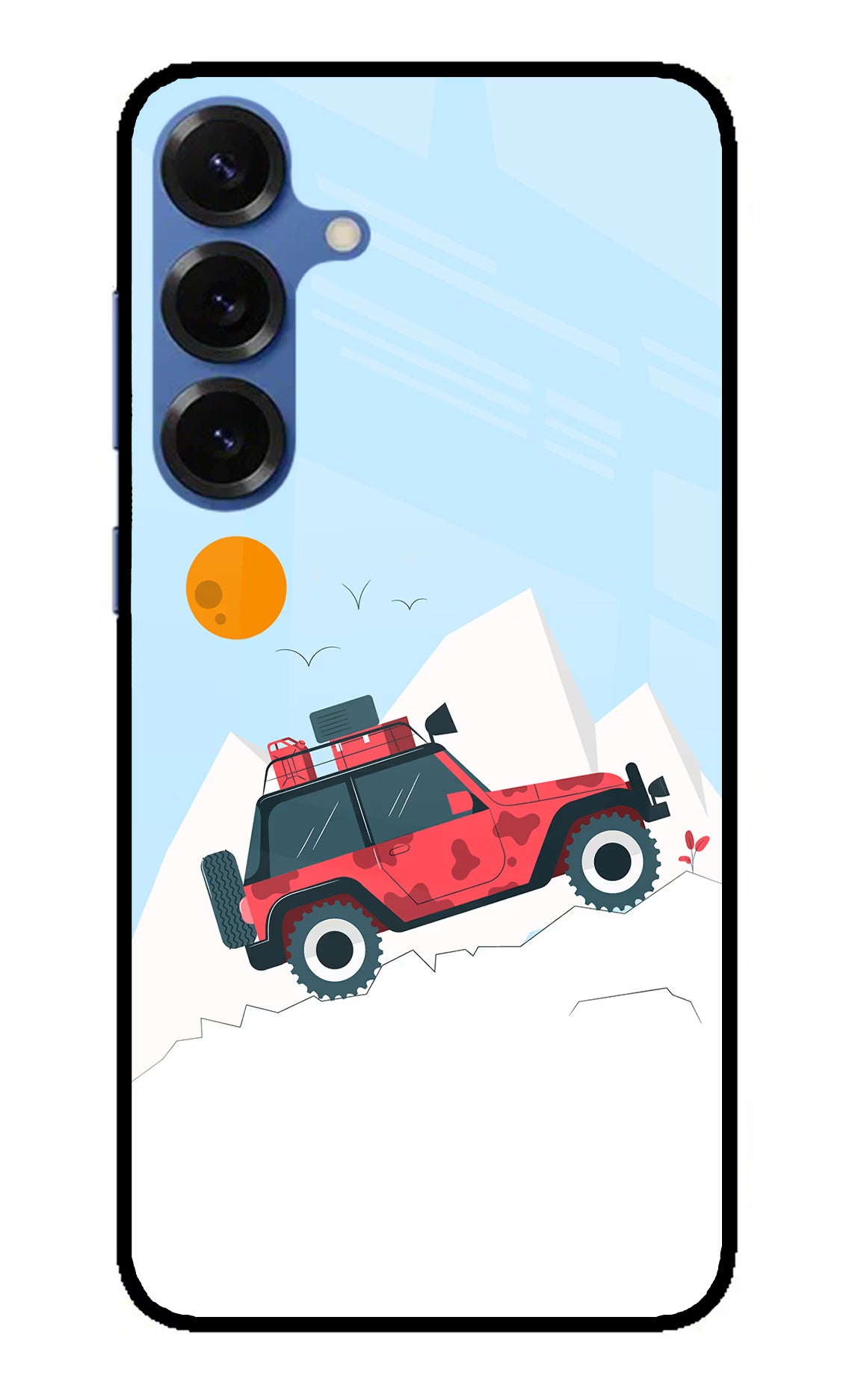 Mountain Trail Beast Samsung S25 Plus Glass Case