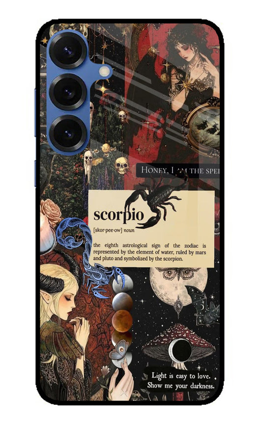 Scorpio Zodiac Samsung S25 Plus Glass Case