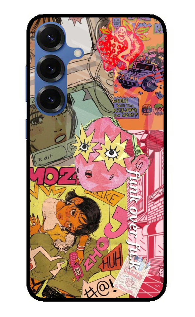 Funkover Samsung S25 Plus Glass Case