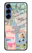 Studio Ghibli Samsung S25 Plus Glass Case