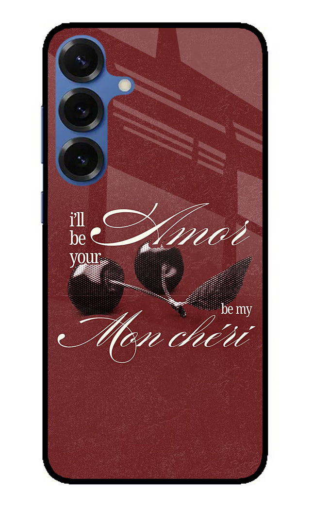 Velvet Cherry Samsung S25 Plus Glass Case