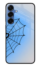Blue Web Samsung S25 Plus Glass Case