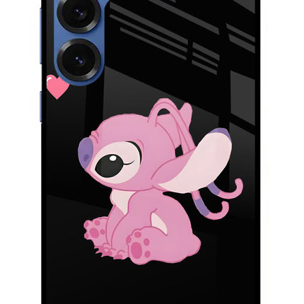 Angel Crush Samsung S25 Plus Glass Case Back Cover by Casekaro