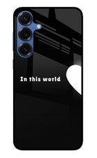 This World Samsung S25 Plus Glass Case