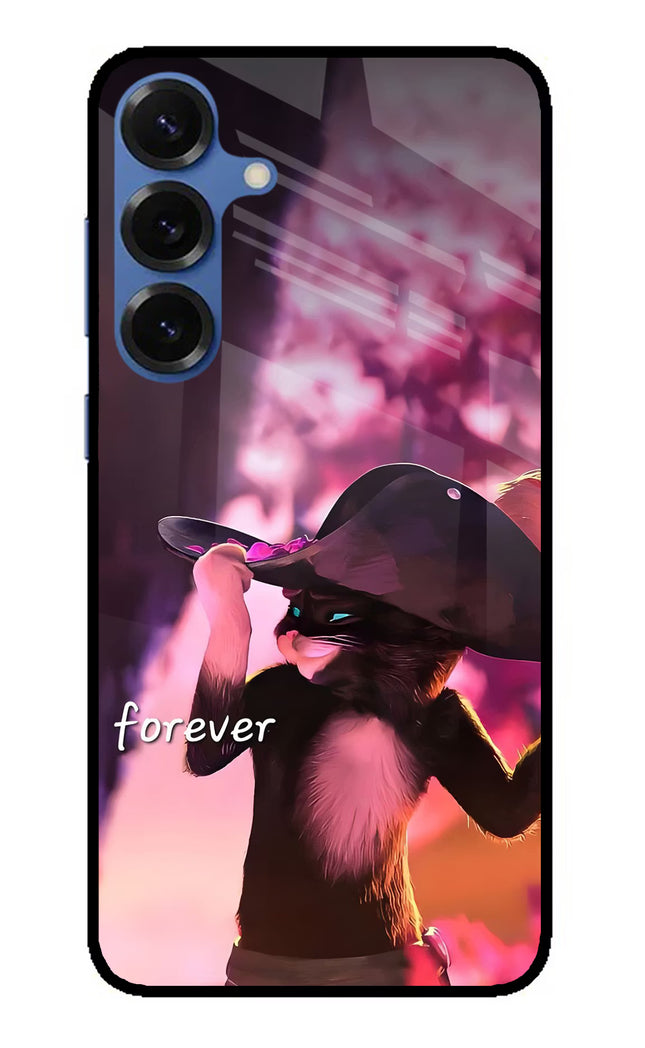 Forever Cat Samsung S25 Plus Glass Case