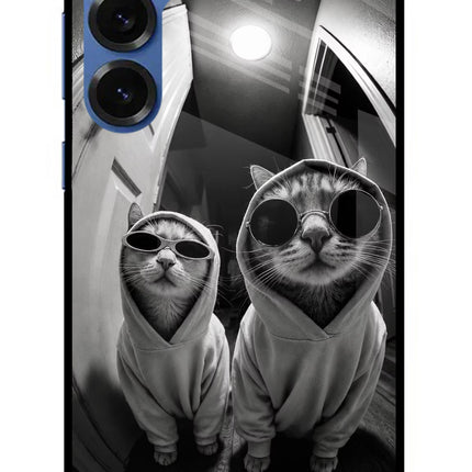 Hood Cats Samsung S25 Plus Glass Case