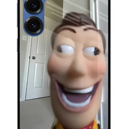 Side Eye Woody Samsung S25 Plus Glass Case